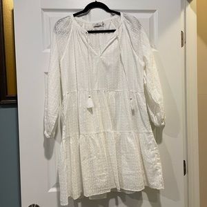 Vineyard Vines Swiss Dot Tiered Dress Size XL